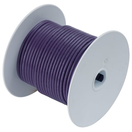 Ancor Primary Wire, Marine, 14 AWG, 1C C, Purple, Vinyl, Stranded, 600V, 250 ft. 104725
